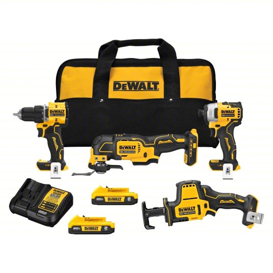DEWALT 20V MAX  Brushless 4 Tool Combo - Power Tools