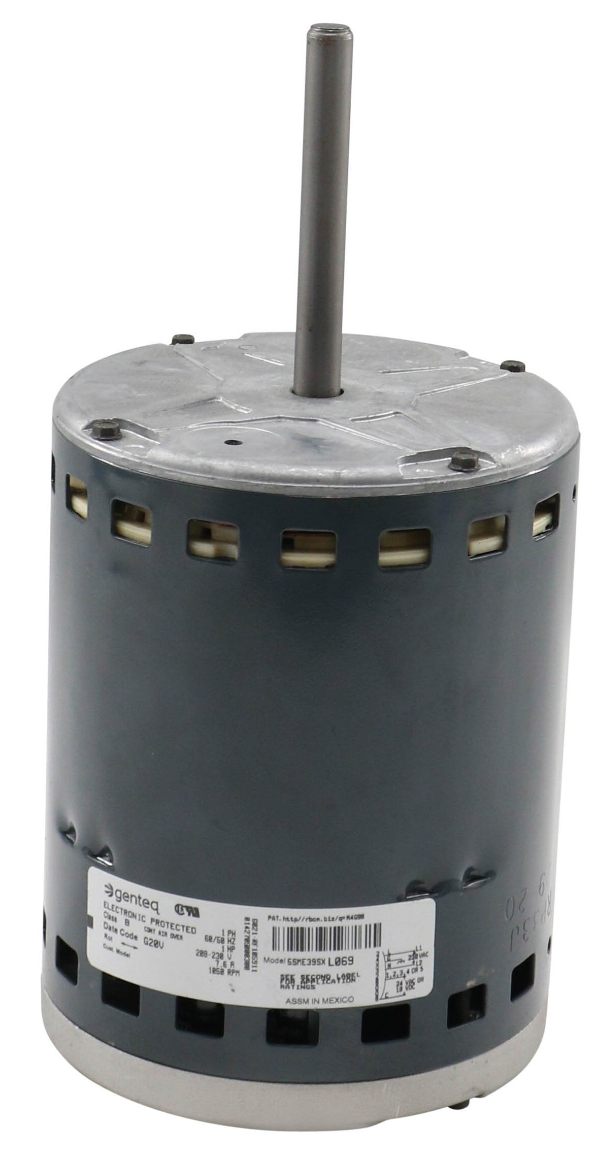 MTR,BLW,PRGM,1HP,230V,ZE060,ECM - Conventional Parts